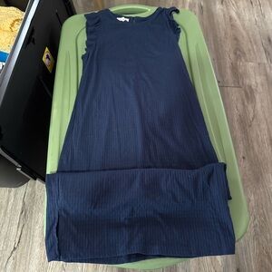 Maurices Dark Blue Textured Top